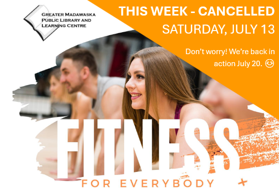 Saturday's fitness class is cancelled