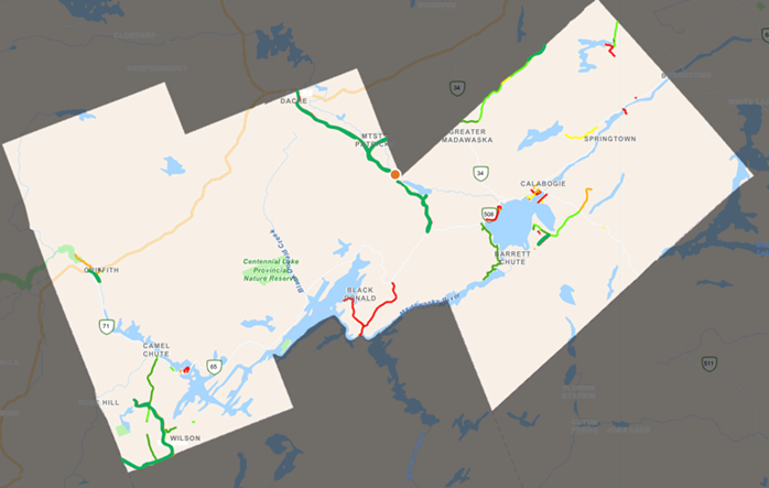 2025 road condition map